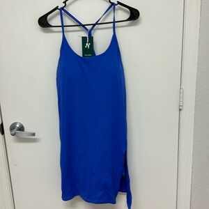 HALARA Royal Blue Strappy Jumpsuit Romper